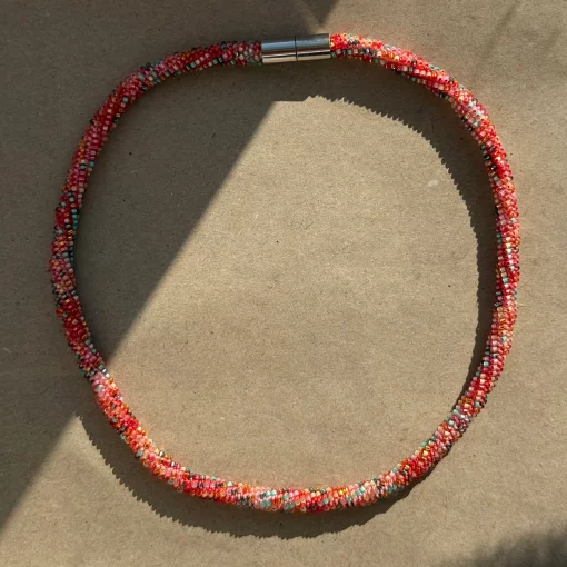 korálkový náhrdelník Multicolor